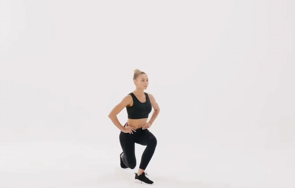 Curtsy Lunges Exercise