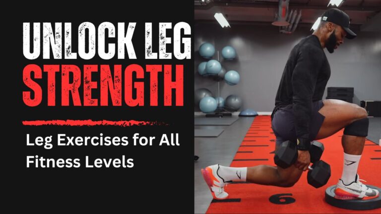 Unlock Your Leg Strength Top Leg Exercises for All Fitness Levels